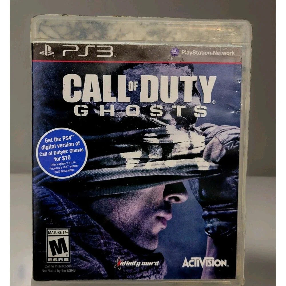 Call Of Duty:Ghosts (Sony PlayStation 3 PS3) Complete/Tested/Fast Next Day Ship